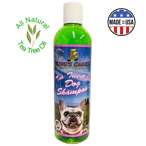 All Natural Tea Tree Oil Dog Shampoo 17oz. KING-510