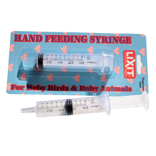 Hand Feeding Lixit Syringe